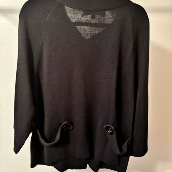 Nine West Plus Size Black Sweater 1X - Picture 3 of 6